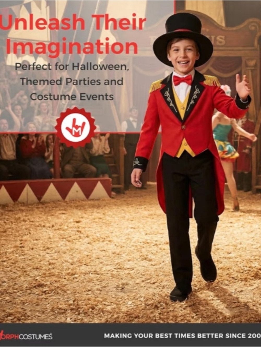 Ringmaster Kids Costume